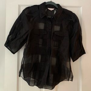 Rebecca Taylor Mesh Blouse